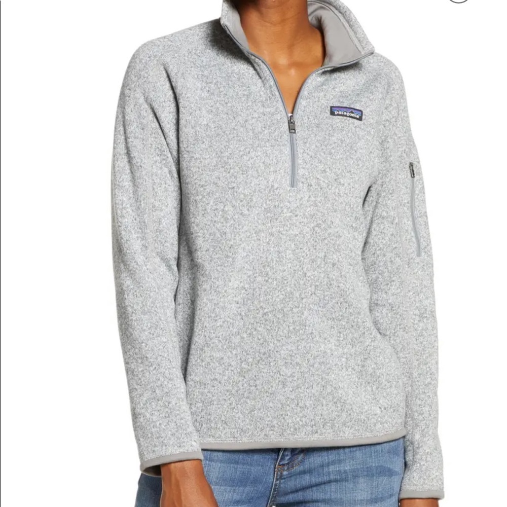 Patagonia quarter zip fleece jacket